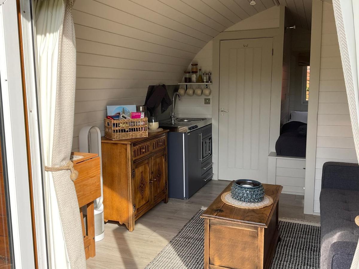 Secluded Cosy Luxury Pod With Wood Fired Hot Tub Hotel Shrewsbury Exterior foto